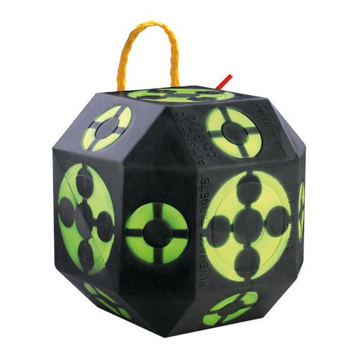 An intricate 3D rendering of a Rinehart plus 18-1 cube, showcasing its geometric design and vibrant colors, set against a neutral background.