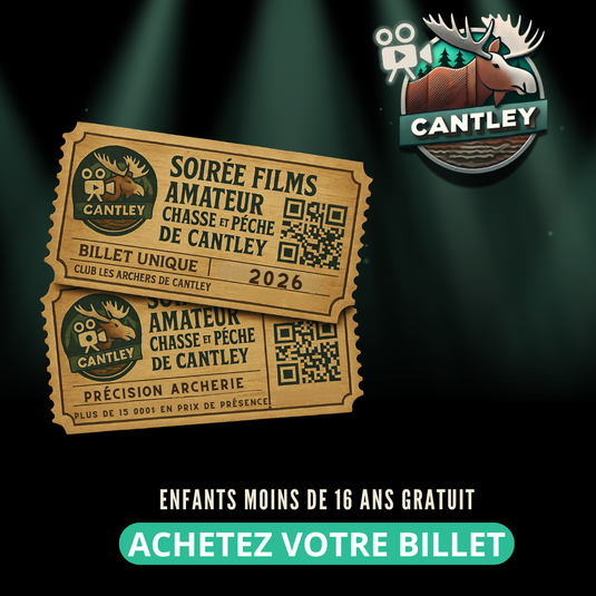 Soirée Films chasse et pêche Cantley