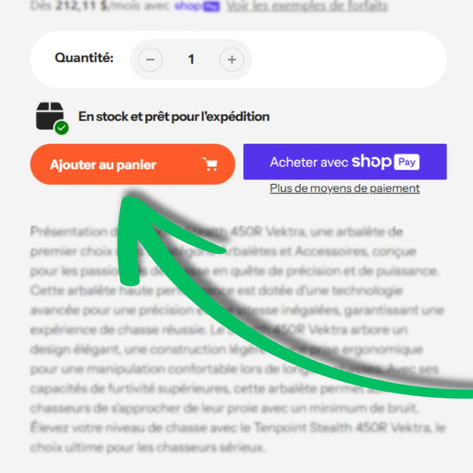 1. Add your products to the cart