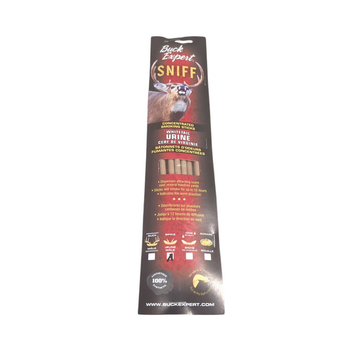 sniff deer smoking scent stick