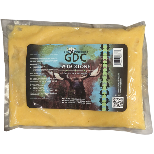 gel saline durcissant wild stone pochette de 1,5 kg