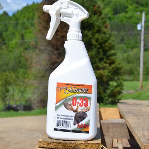Ferme Monette Original Urine de Jument & Glandes Orignal 750ml bottle showcasing natural ingredients for health and wellness.