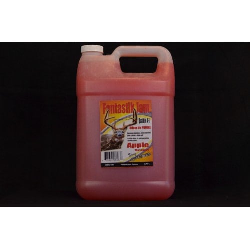 4-liter container of Ferme Monette Fantastic Jam in Apple Scent, featuring vibrant packaging and a rich, inviting color that highlights the deliciousness of the product.