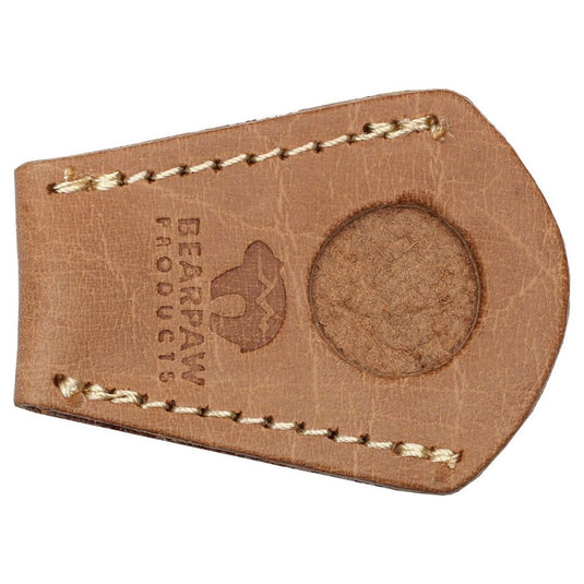 Bearpaw leather pointe shoe protector designed for dancers, featuring a sleek and durable design that offers optimal protection and comfort for ballet pointe shoes.