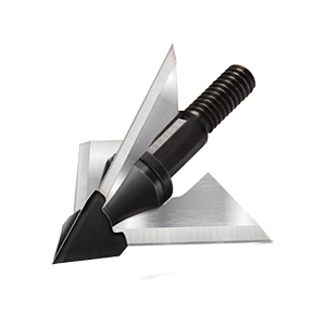 Qad Plus Exodus Full Blade Pointes de chasse 100g - high-performance broadhead designed for precision and durability, featuring sharp blades and a sleek design for optimal hunting efficiency.