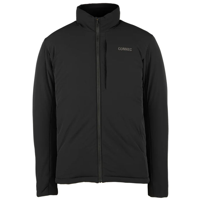 black active stretch coat