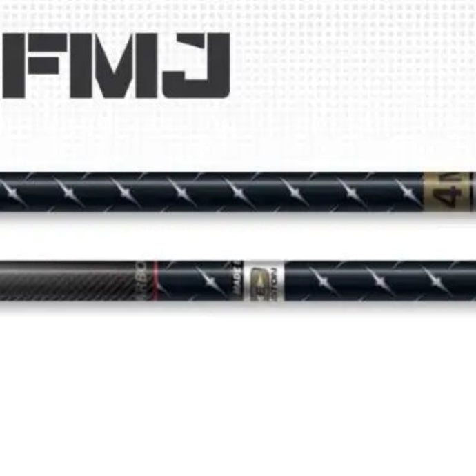 fmj 4mm full metal jacket with half out 50gr blazer vane - pack of 6