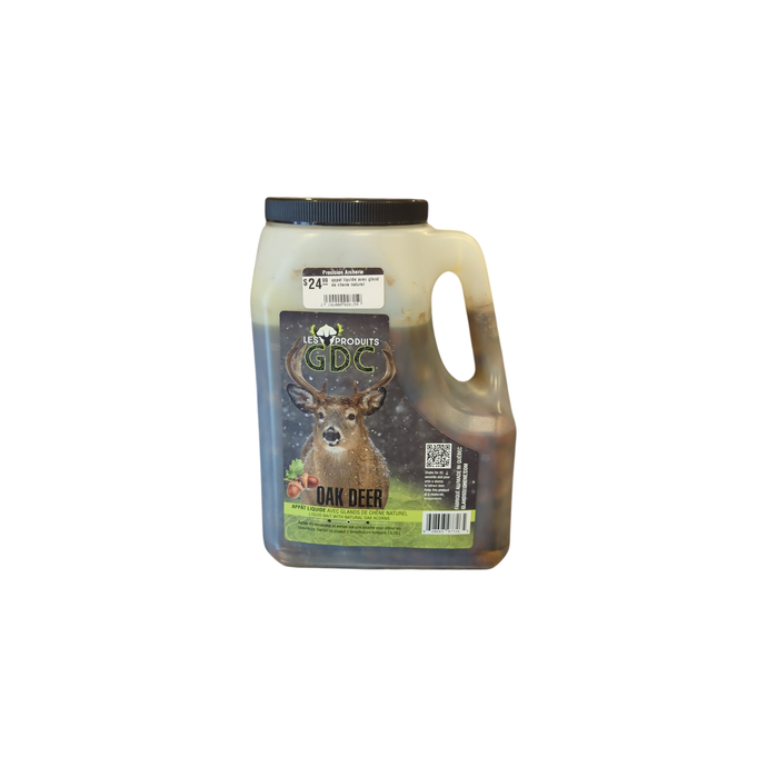 liquid bait with natural oak acorn