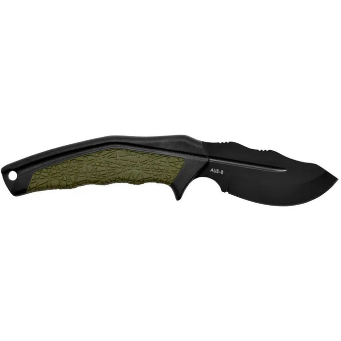 Camillus Couteau KJ Warden HT-8.5 fixed blade knife featuring a durable design and ergonomic handle.