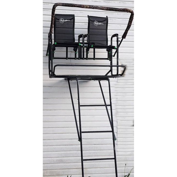 True North Treestands Mirador TNT Apprentice Pro, showcasing a sturdy and comfortable hunting treestand designed for optimal visibility and safety in outdoor environments.