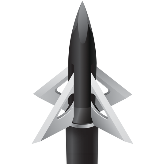 Slick Trick plus Grizztrick 2 100gr. broadheads - Pack of 4, featuring precision-engineered design for optimal hunting performance.