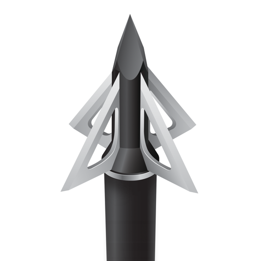 Slick Trick Standard 100gr. hunting broadheads - Pack of 4, featuring precision-engineered blades for optimal performance in archery.