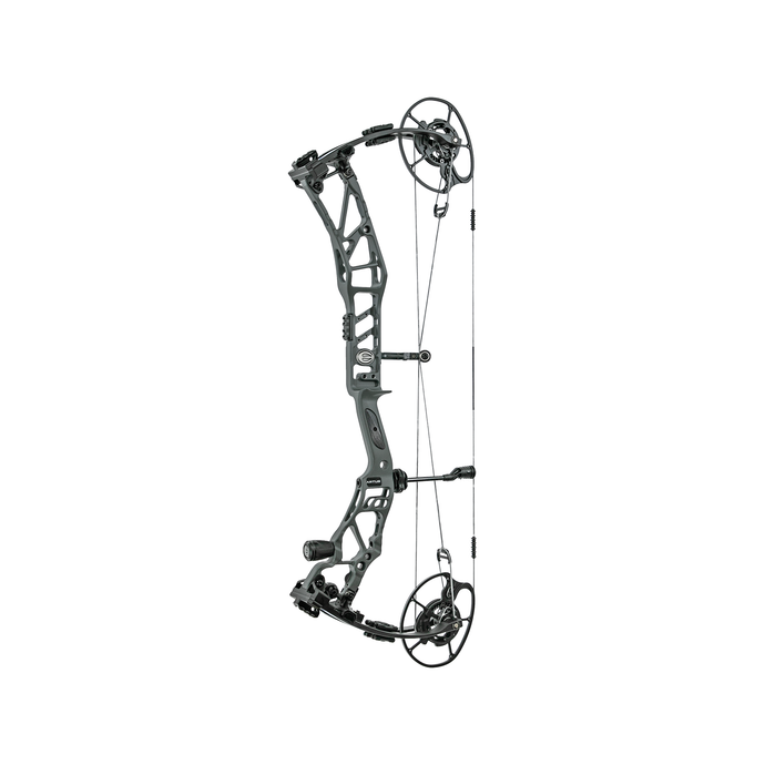 Elite Archery Plus Artus Right-Handed Compound Bow, 70-pound draw weight, slate grey color, adjustable draw length of 25 to 30.5 inches.