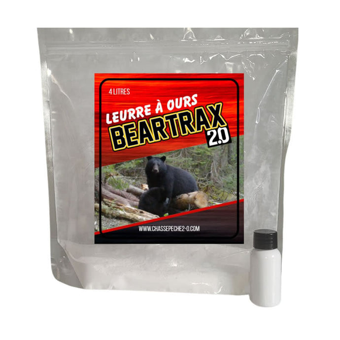 Chasse Peche 2.0 fishing lure Beartrax designed for bear fishing, showcasing its vibrant colors and realistic details.