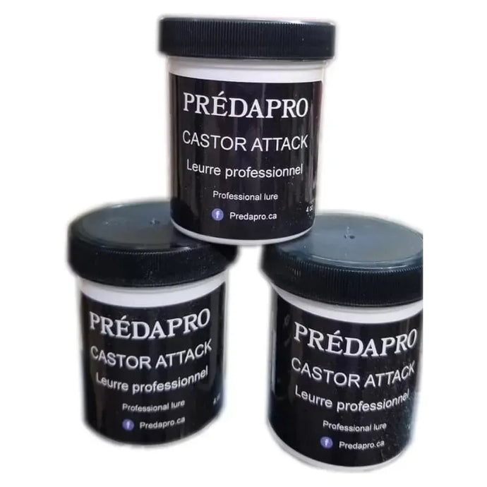 Predapro Plus Castor Attack professional lure designed for effective fishing, showcasing its realistic design and vibrant colors.