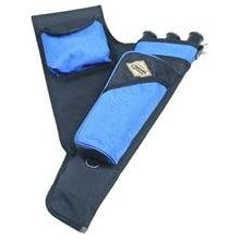 Cartel Carquois 501 Dynamic 19-inch left-handed quiver in blue with three tubes.