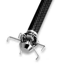 Carbon Express arrows paired with 125gr Shocker hunting broadheads for small game, showcasing precision and performance in outdoor hunting gear.