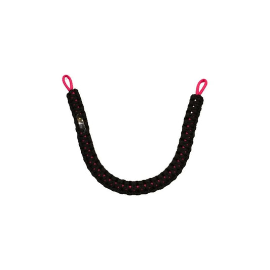 Les Produits Sam Hunting with a black and fluorescent pink wrist strap, showcasing a stylish and functional design.