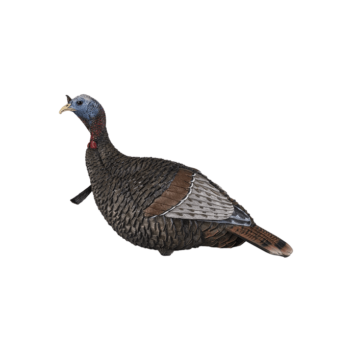 Flextone Plus Appelant Thunder Jake, a realistic turkey call designed for effective hunting, featuring a sleek, ergonomic design and vibrant colors that mimic the appearance of a real turkey.