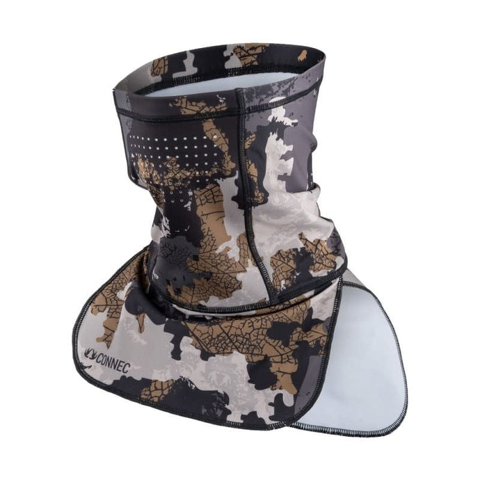 Connec Outdoor plus CACHE-COU CHASSE MID - OUTVISION neck gaiter designed for outdoor activities, featuring a stylish and functional design suitable for hunting and outdoor enthusiasts.