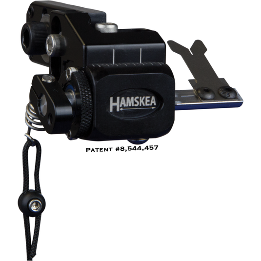 Hamskea Plus Hybrid Target Pro standard left-handed black arrow rest.