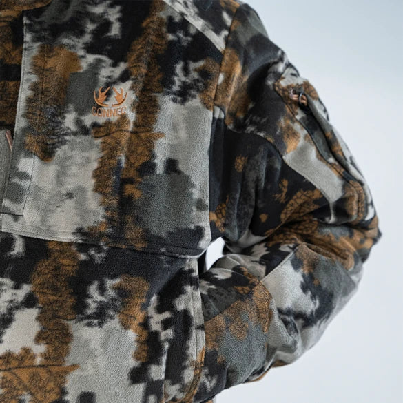 Connec Outdoor Induction Xtreme Jacket in Outvision color, showcasing a stylish and functional design suitable for outdoor activities.