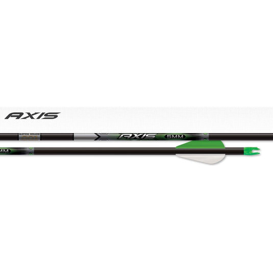 Easton Flèches 5MM AXIS à MATCH GRADE - paquet de 6, haute précision pour tir à l'arc.
