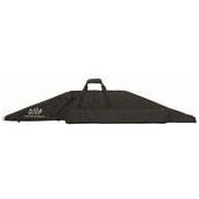 Full-size recurve bow case featuring OMP branding, showcasing a sleek design and durable material, ideal for protecting and transporting archery equipment.