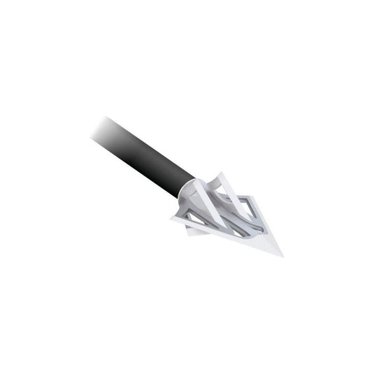 Carbon Express Plus F-15 dual blade 125gr hunting broadheads, pack of 3, featuring sharp dual blades for precision and performance in archery.
