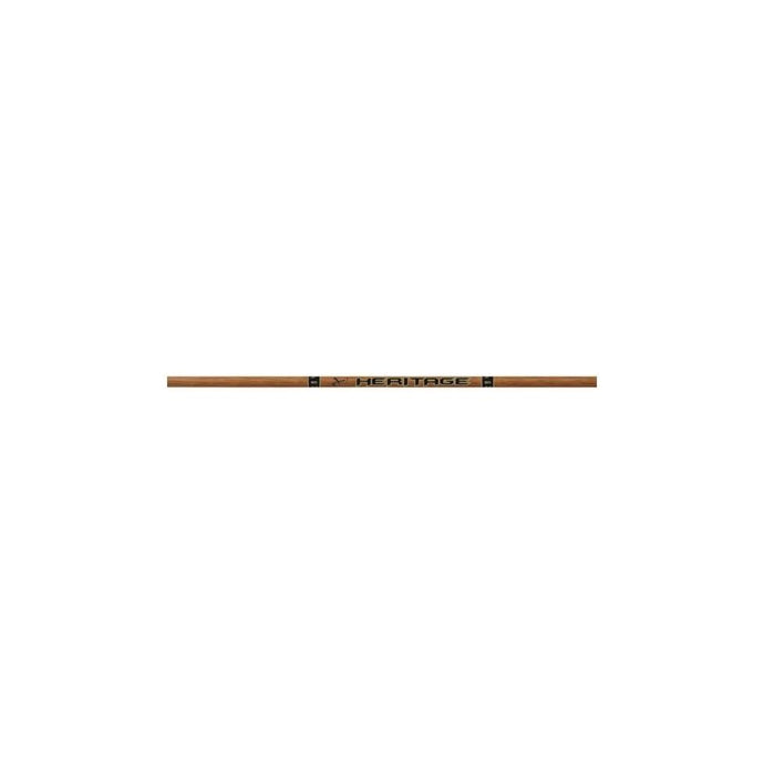 Carbon Express Plus Fà»ts Heritage 75 - Douzaine: A high-performance archery arrow designed for precision and durability, featuring a sleek carbon construction and a distinctive heritage finish.