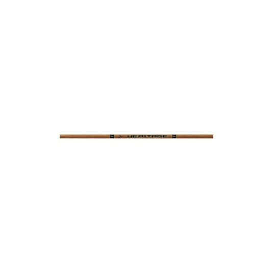 Carbon Express Plus Fà»ts Heritage 75 - Douzaine: A high-performance archery arrow designed for precision and durability, featuring a sleek carbon construction and a distinctive heritage finish.