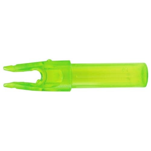Carbon Express Plus Launchpad Doz Clear Green .234 arrows arranged neatly, showcasing their sleek design and vibrant color.
