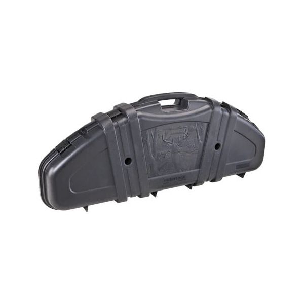 Plano Protector Series® Single Bow Case 111100 featuring a durable design for secure bow storage, showcasing its protective features and sleek exterior.