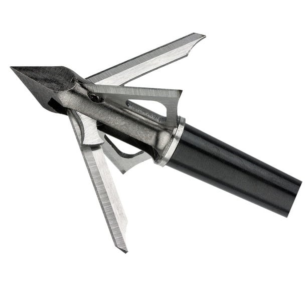 Muzzy Plus Trocar HBX Crossbow 100gr Hunting Broadheads - Pack of 3
