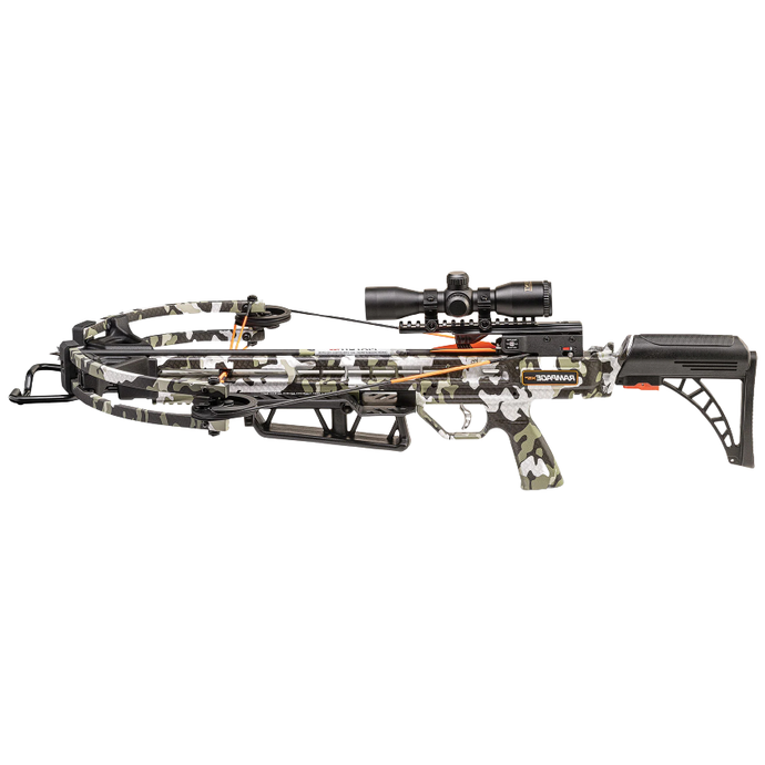 Wicked Ridge Arbalète Rampage XS rope sled featuring a sleek design, durable construction, and advanced features for optimal performance in outdoor hunting and archery activities.