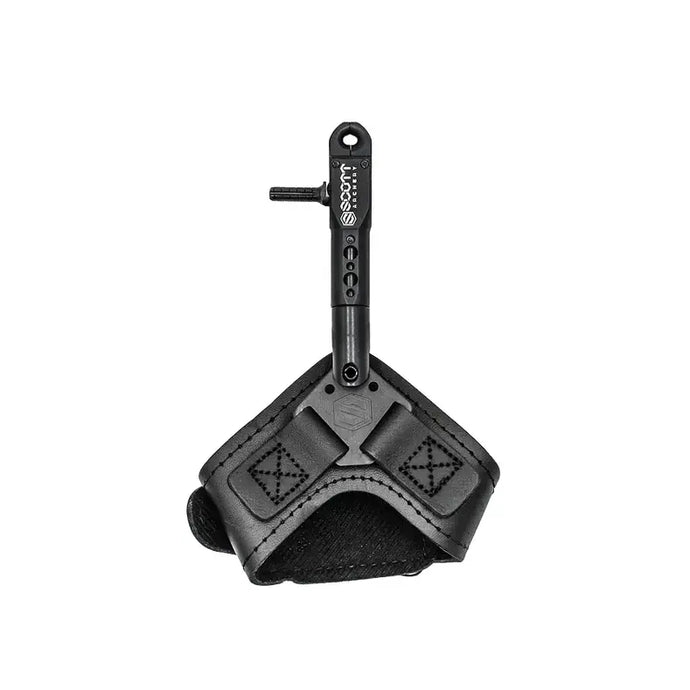 Scott Archery caliper release with ergonomic design, showcasing its adjustable features and durable construction, ideal for precision archery.