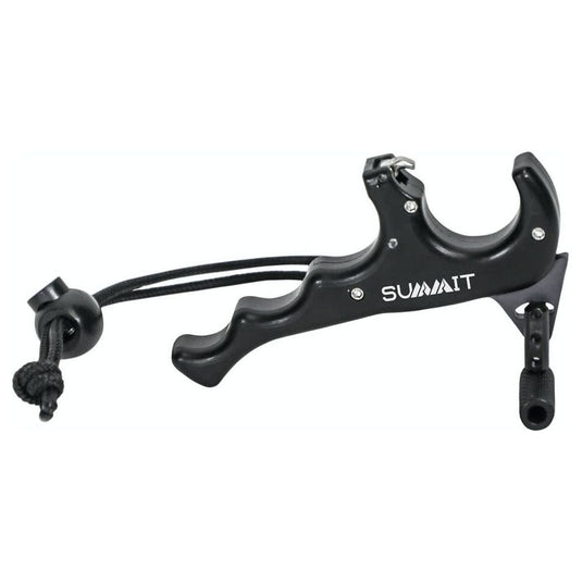 Scott Archery thumb trigger release aid, model Summit, showcasing its ergonomic design and precision engineering for archery enthusiasts.