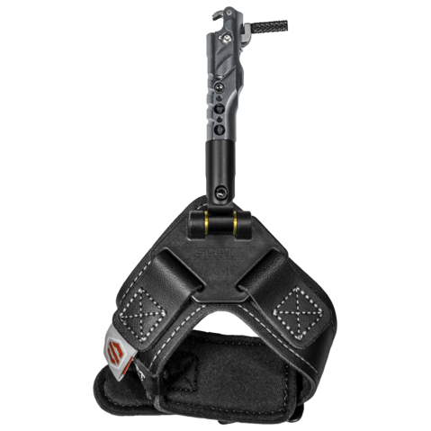 Scott Archery Plus Ghost release aid showcasing its sleek design and ergonomic grip, ideal for precision archery.