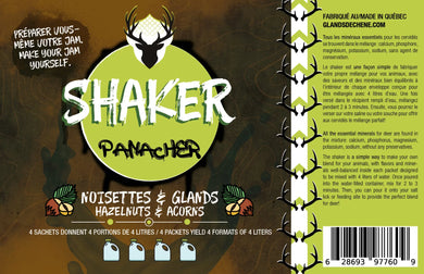Shaker – Panacher Noisettes & Glands de Chêne