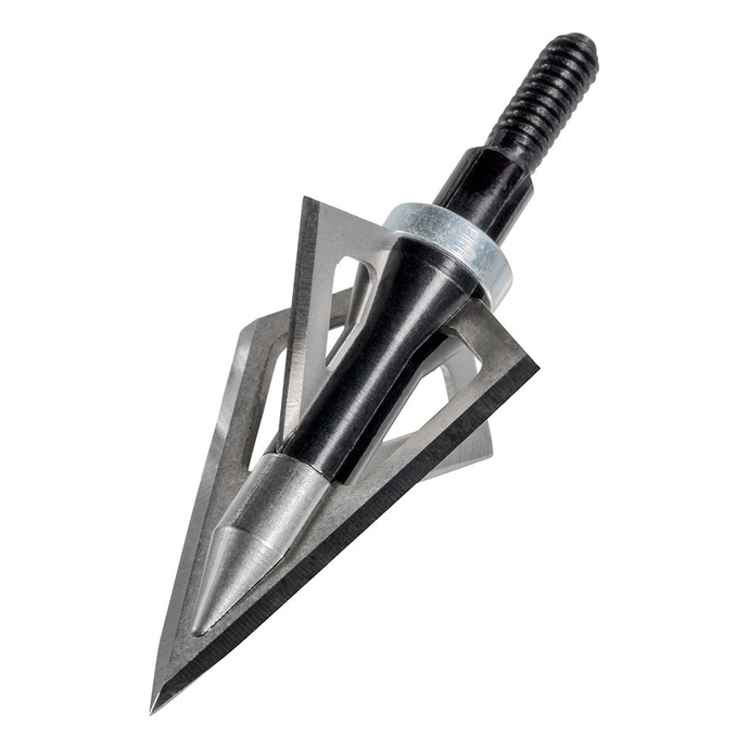 Wasp Plus Sharpshooter 100gr hunting broadheads, pack of 3, featuring precision-engineered blades for optimal performance in archery.