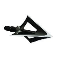 Close-up of G5 Plus Pointes de Chasse Montec CS 100gr broadheads, showcasing their sleek design and sharp blades, ideal for precision hunting.