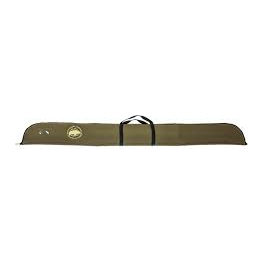 Bear Archery recurve bow with a protective case, showcasing its sleek design and craftsmanship.