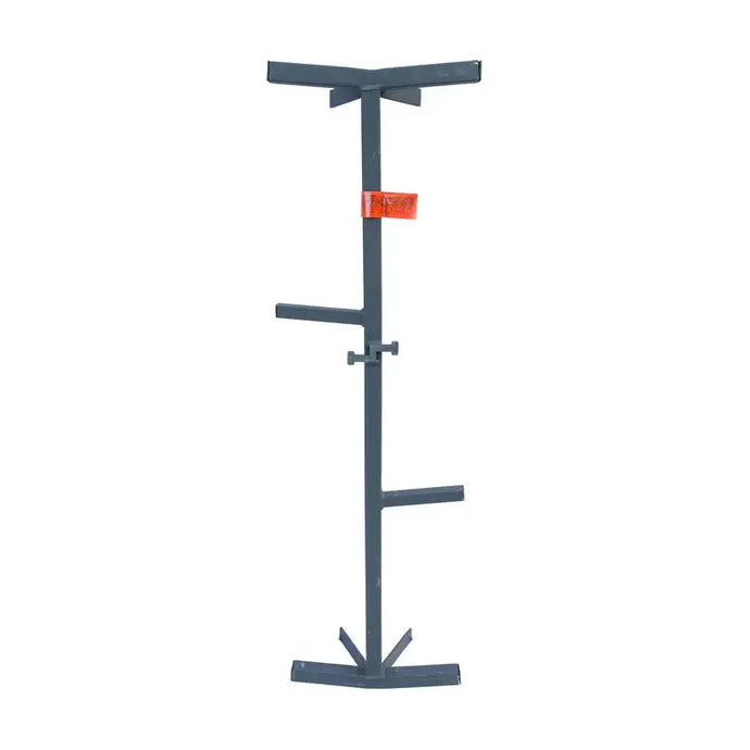 True North Treestands with ladder for elevated hunting setup in a forested environment.