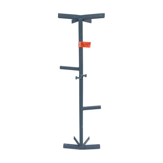 True North Treestands with ladder for elevated hunting setup in a forested environment.