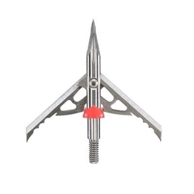 Rage hypodermic broadheads for crossbow, 125 grains, pack of 3, featuring precision-engineered design for optimal performance in hunting.
