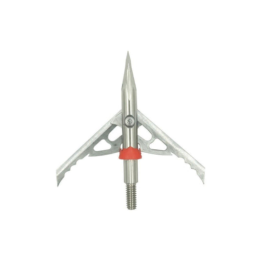 Rage Trypan crossbow broadheads, 150 grains, pack of 3, featuring sharp blades for enhanced hunting performance.