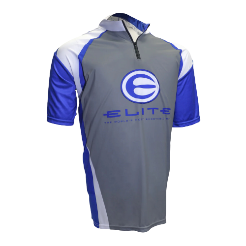 Elite Archery Chandail Shooter in Large size, showcasing a high-performance archery shirt designed for optimal comfort and mobility during shooting.