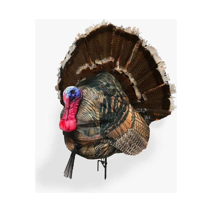 Montana Decoy Co. Leurre Wiley Tom 3D decoy showcasing realistic turkey design, perfect for hunting enthusiasts.
