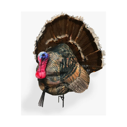 Montana Decoy Co. Leurre Wiley Tom 3D decoy showcasing realistic turkey design, perfect for hunting enthusiasts.